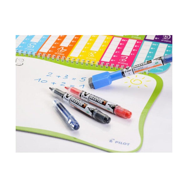 Pilot BegreeN V Board Master S Whiteboard Marker Bullet Extra Fine Black Box of 10