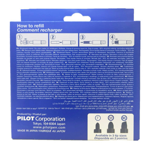 Pilot BegreeN V Board Master Whiteboard Marker Bullet Medium Assorted Pack of 5 with Holder Kit