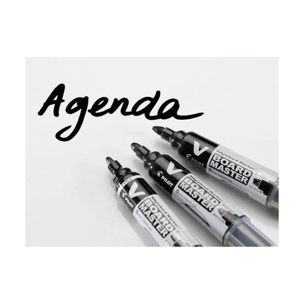 Pilot BegreeN V Board Master Whiteboard Marker Bullet Medium Blue Box of 10
