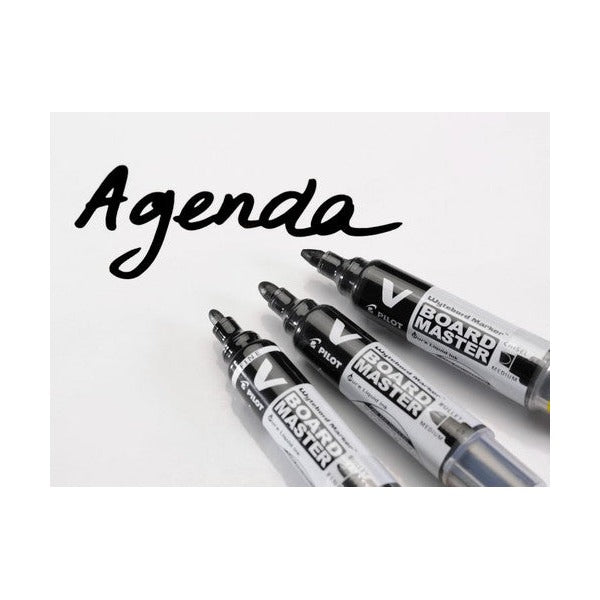 Pilot BegreeN V Board Master Whiteboard Marker Chisel Medium Black Box of 10
