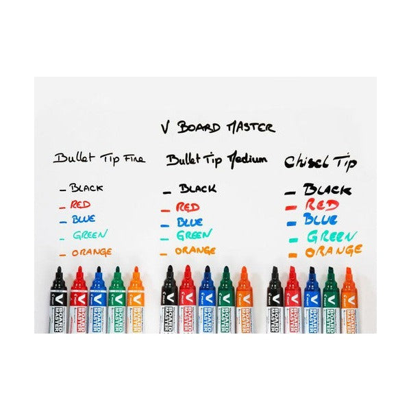 Pilot Begreen V Board Master Whiteboard Marker Chisel Violet Box 10