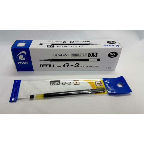 Pilot BLS-G2 Gel Refill 0.5mm Black Box of 12