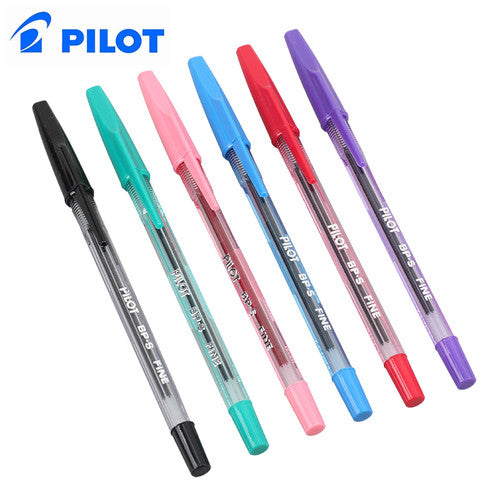 Pilot BP-S The Better Ballpoint Stick Pen Fine Black Box of 12