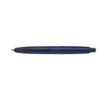 Pilot Capless Black Accent Fountain Pen Matte Blue Barrel Stub Nib