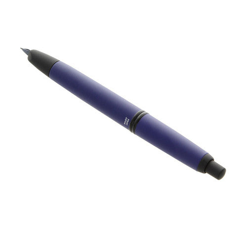 Pilot Capless Black Accent Fountain Pen Matte Blue Barrel Stub Nib