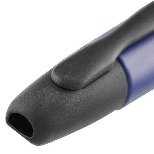 Pilot Capless Black Accent Fountain Pen Matte Blue Barrel Stub Nib