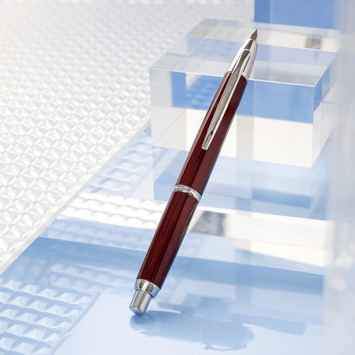 Pilot Capless Decimo Fountain Pen Red Barrel Medium Nib