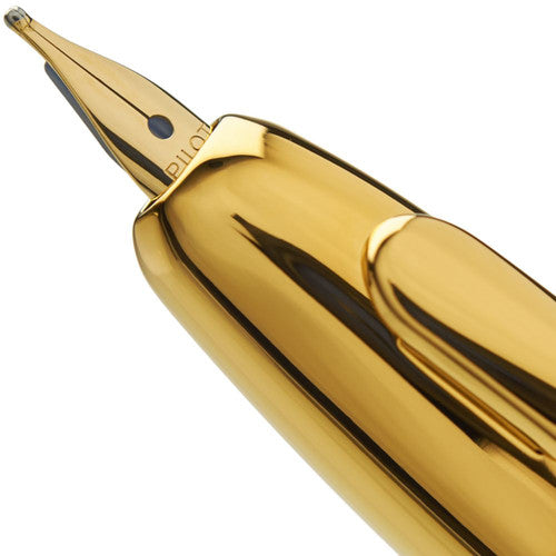 Pilot Capless Gold Accent Fountain Pen Red Barrel Fine Nib