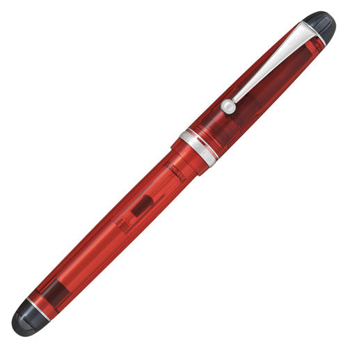 Pilot Custom 74 Fountain Pen Red Barrel Broad Nib