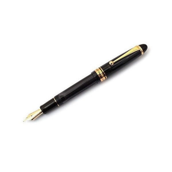 Pilot Custom 823 Fountain Pen Black Barrel 14K Gold Fine Nib