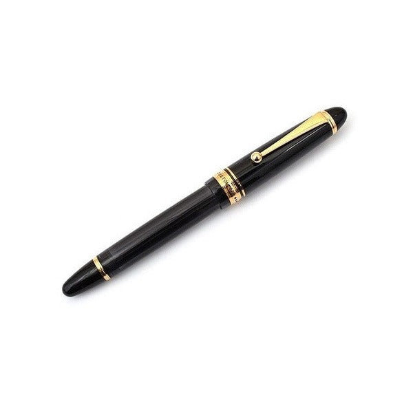 Pilot Custom 823 Fountain Pen Black Barrel 14K Gold Fine Nib