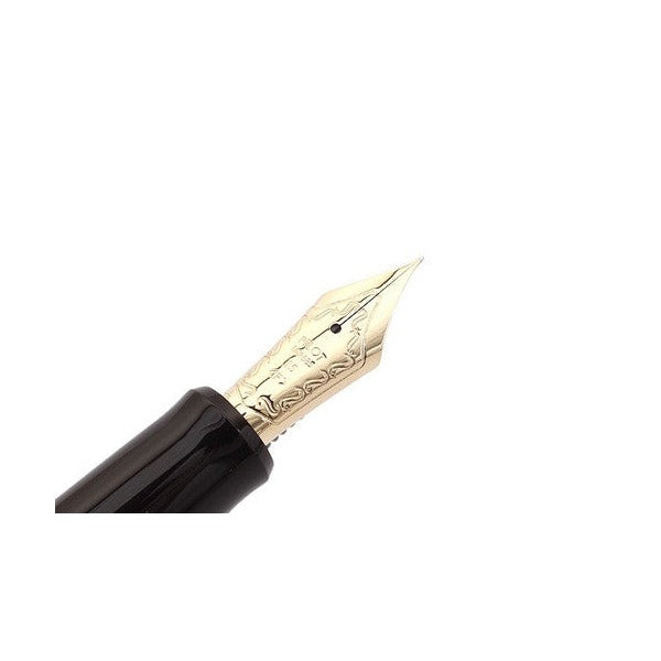 Pilot Custom 823 Fountain Pen Brown Barrel 14K Gold Fine Nib