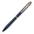 PILOT Eterlink Retractable Ballpoint Fine Dark Blue Barrel Gold Trim Black Ink
