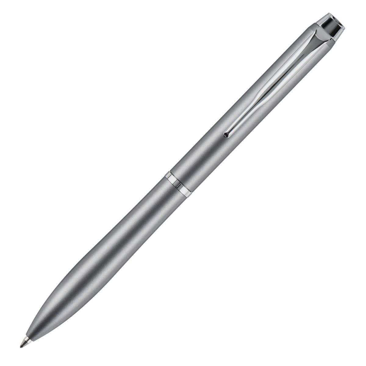 PILOT Eterlink Retractable Ballpoint Fine Grey Barrel Silver Trim Black Ink