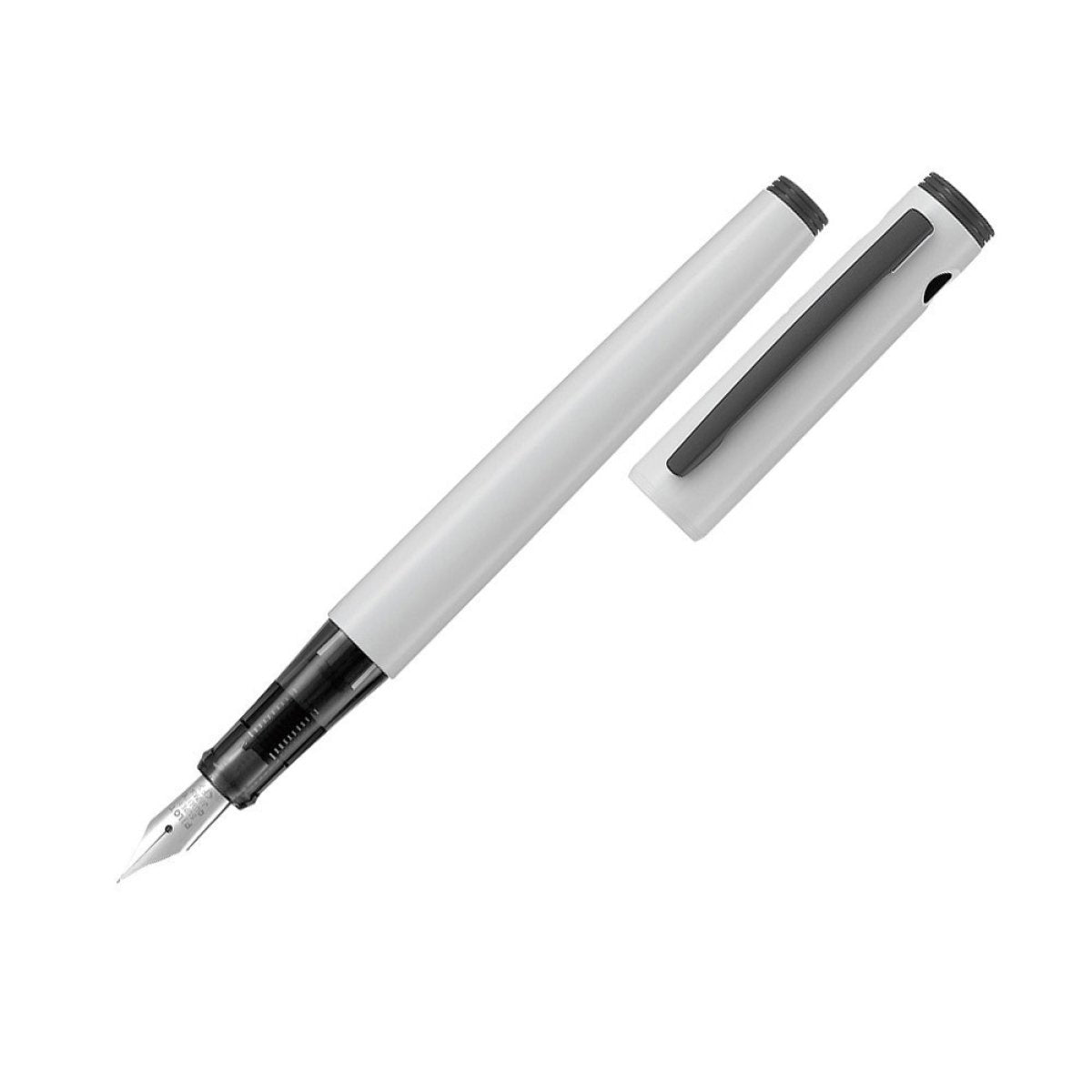 PILOT Explorer #2 Fountain Pen Gloss White Barrel Medium Nib