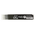 Pilot FriXion Ball Refill 0.5mm Black Pack of 3