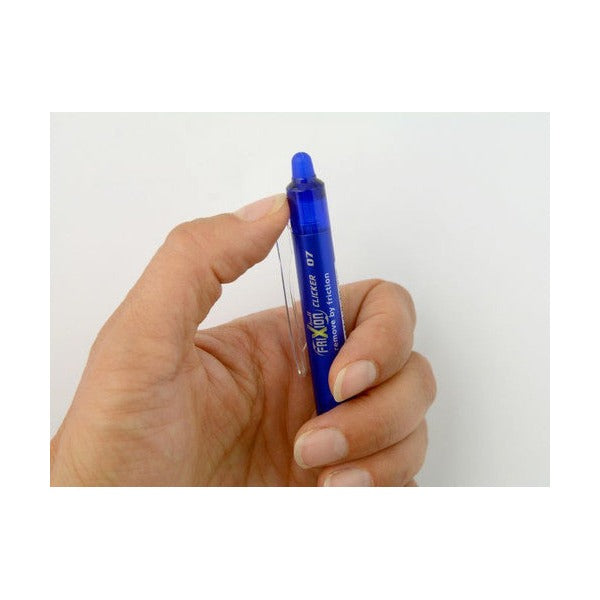 Pilot FriXion Clicker Erasable Retractable Gel Pen Fine Assorted Rocket Display 24