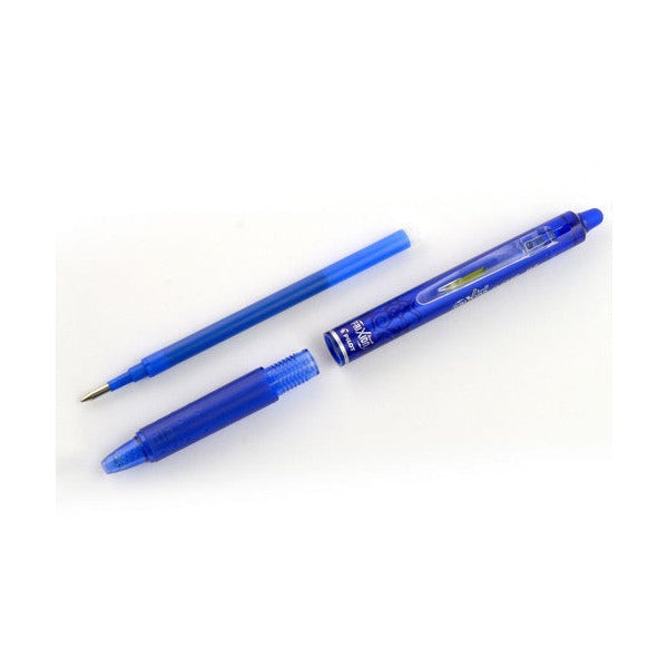 Pilot FriXion Clicker Erasable Retractable Gel Pen Fine Blue Box of 12