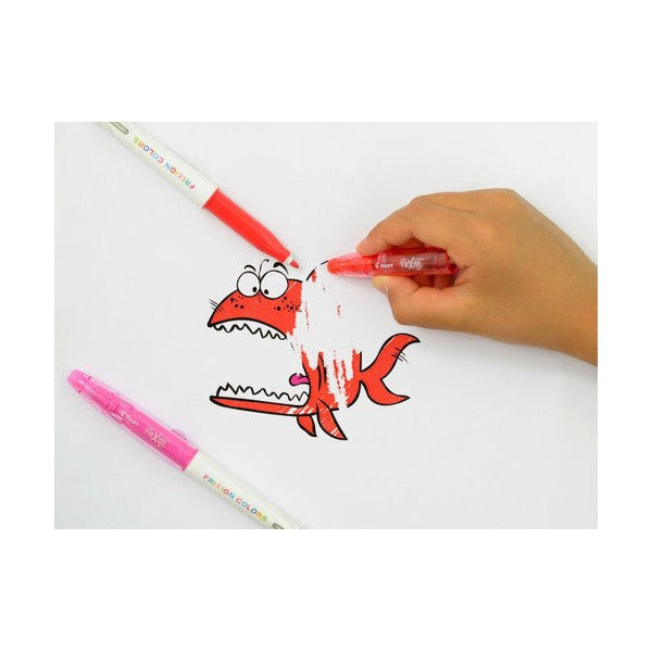 Pilot FriXion Colours Erasable Marker 2.5mm Assorted Rocket Display 24