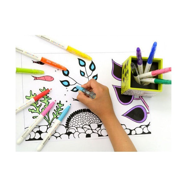 Pilot FriXion Colours Erasable Marker 2.5mm Assorted Rocket Display 24