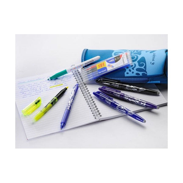 Pilot FriXion Colours Erasable Marker 2.5mm Light Blue Box of 12