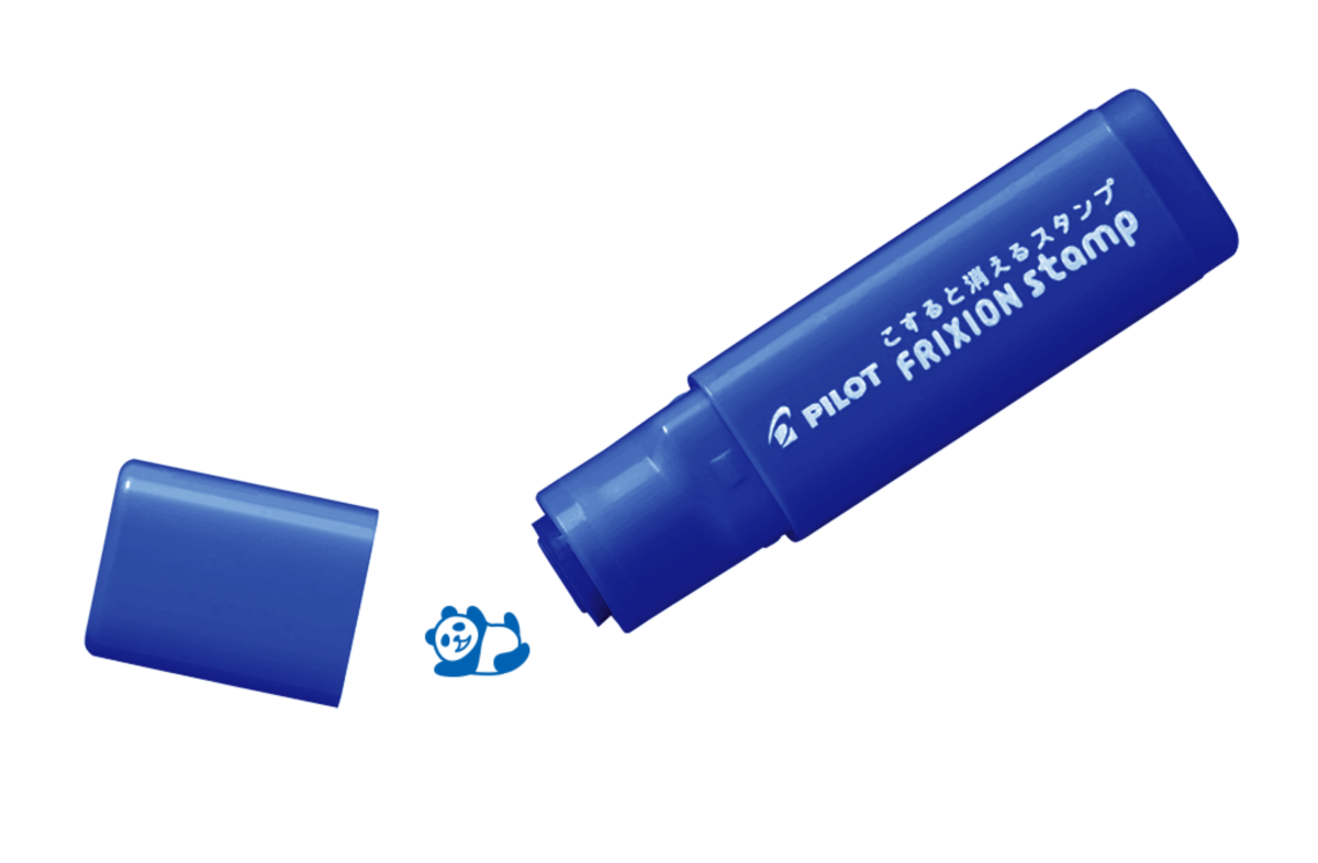 PILOT FriXion Erasable Stamp Panda Blue Box of 5