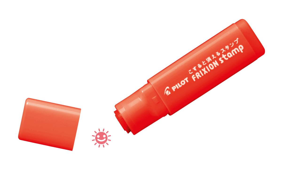 PILOT FriXion Erasable Stamp Sun Red Box of 5