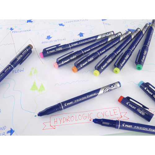 Pilot FriXion Fineliner Pen Violet Box of 12