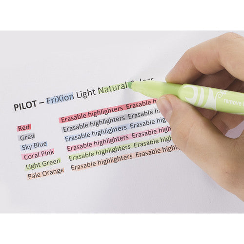 Pilot FriXion Light Erasable Highlighter Chisel Tip Natural Light Green Box of 12
