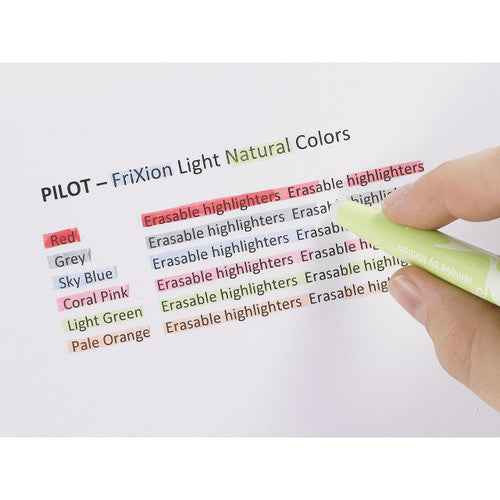 Pilot FriXion Light Erasable Highlighter Chisel Tip Natural Light Green Box of 12