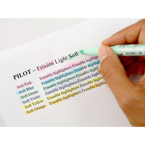 Pilot FriXion Light Erasable Highlighter Chisel Tip Soft Pink Box of 12
