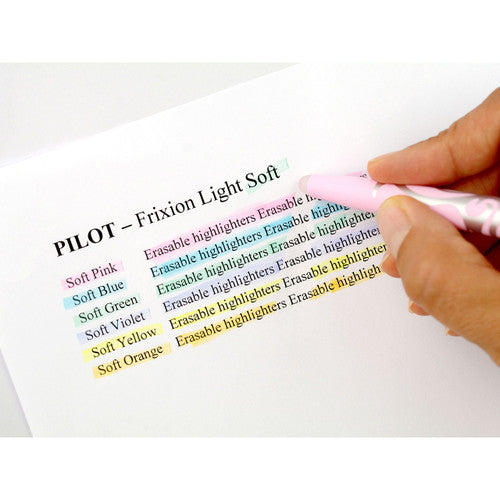 Pilot FriXion Light Erasable Highlighter Chisel Tip Soft Pink Box of 12