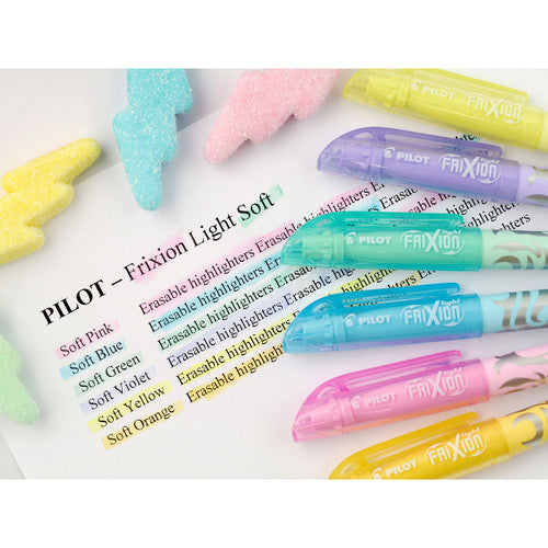 Pilot FriXion Light Erasable Highlighter Chisel Tip Soft Pink Box of 12