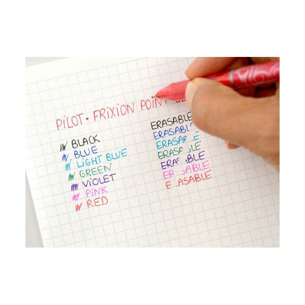 Pilot FriXion Point Erasable Gel Pen Extra Fine Pink Box of 12