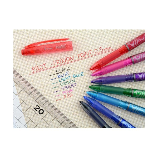 Pilot FriXion Point Erasable Gel Pen Extra Fine Pink Box of 12