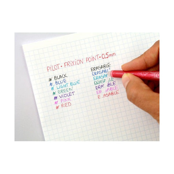 Pilot FriXion Point Erasable Gel Pen Extra Fine Red Box of 12