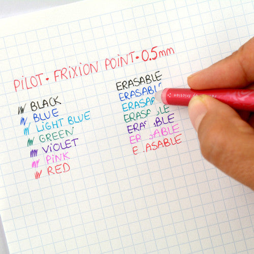 Pilot FriXion Point Erasable Gel Pen Ultra Fine Blue Box of 12
