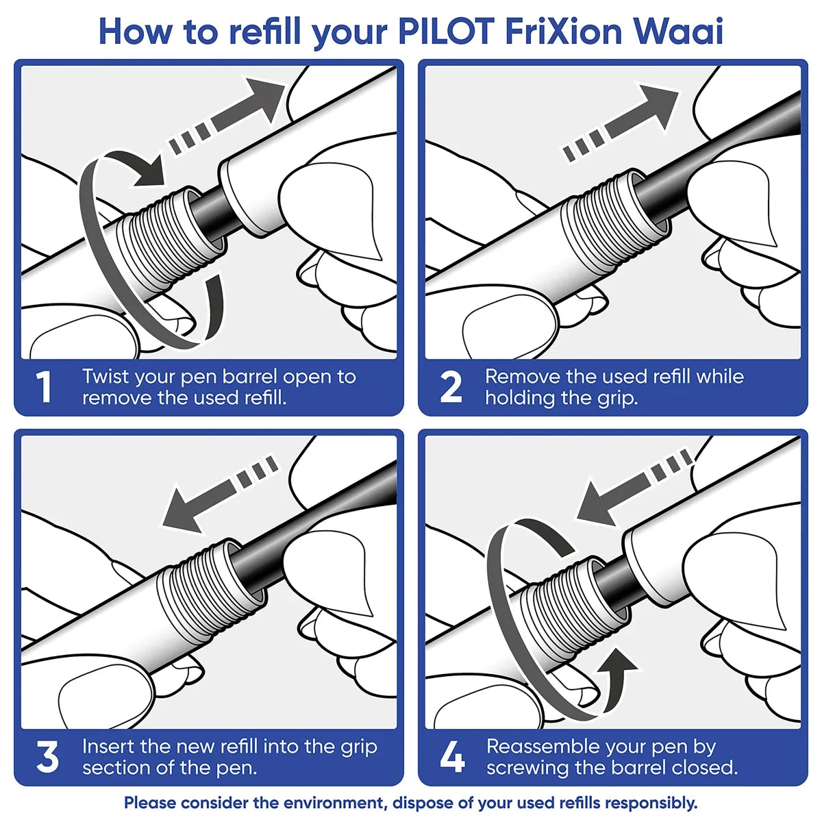 PILOT FriXion Point Erasable Ultra Fine Violet Box of 12