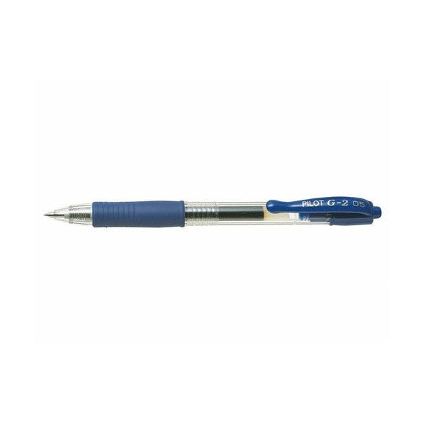 Pilot G-2 Retractable Gel Pen 0.5mm Blue Box of 12