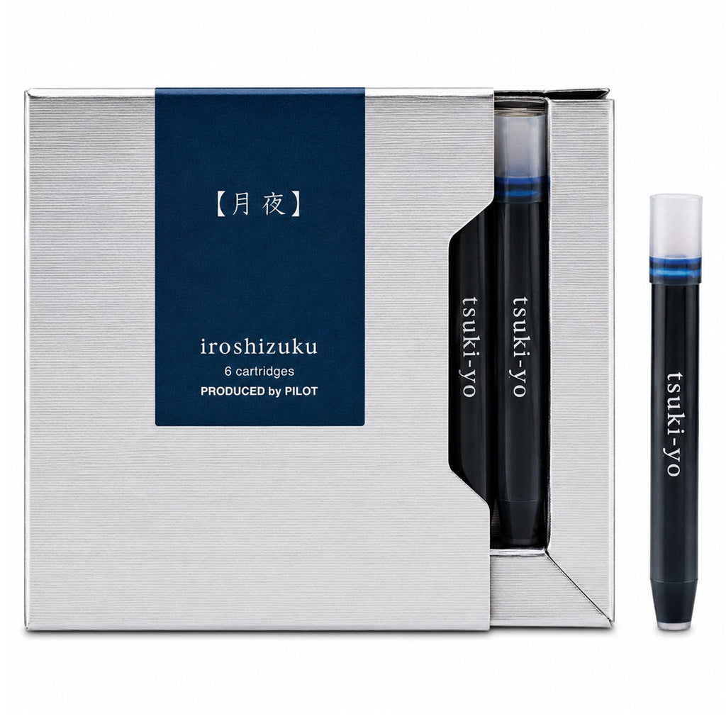 Pilot Iroshizuku Fountain Pen Ink Cartridge Moonlight (Tsuki-yo) Pack 6