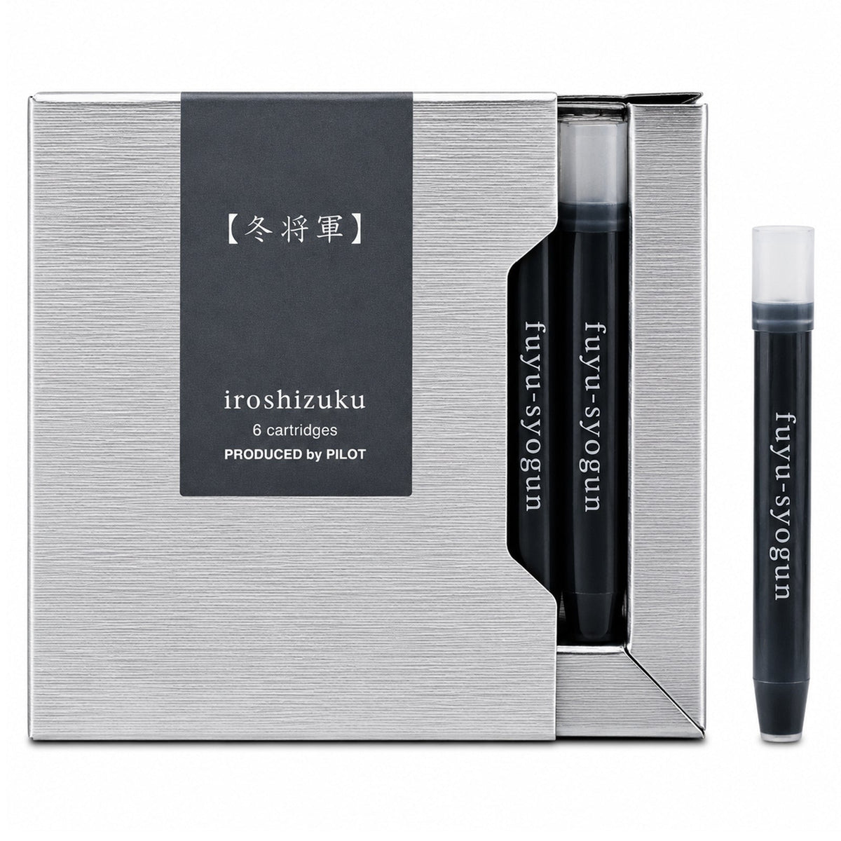 Pilot Iroshizuku Fountain Pen Ink Cartridge Old Man Winter (Fuyu-syogun) Pack 6
