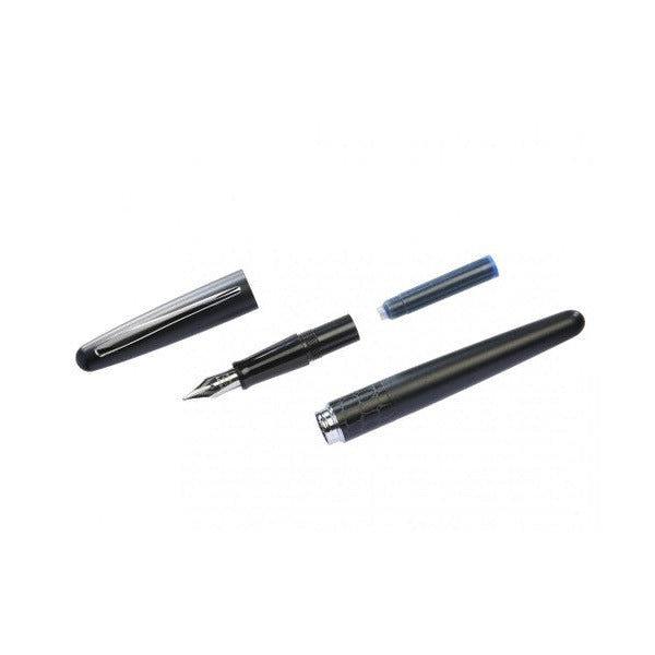 Pilot MR2 Fountain Pen Silver Python Barrel Medium Nib