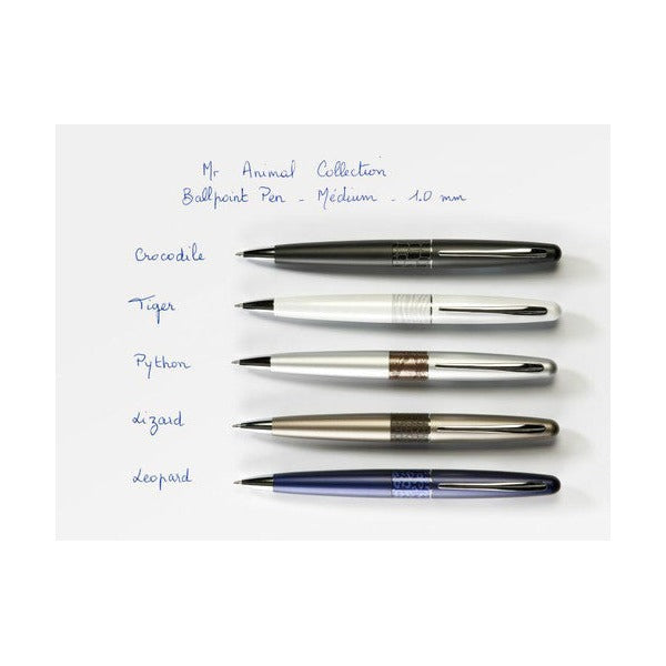 Pilot MR2 Premium Ballpoint Pen Medium Bronze Lizard Barrel Black Ink