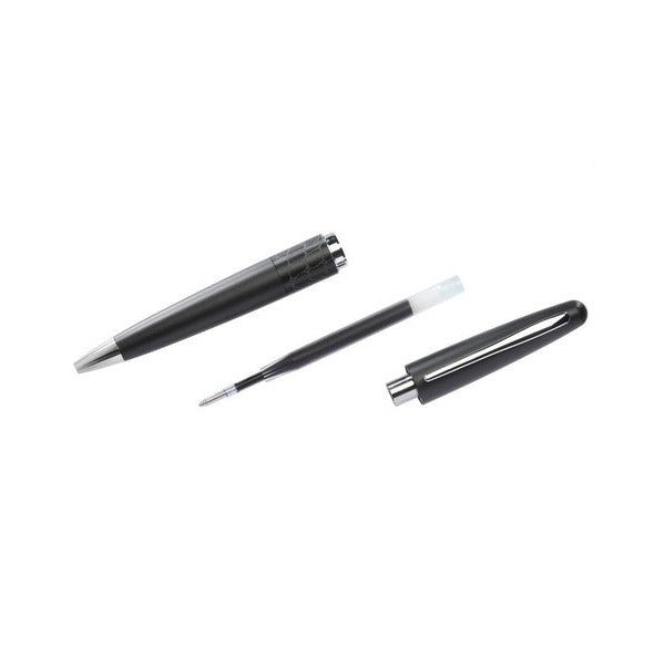 Pilot MR2 Premium Ballpoint Pen Medium Silver Python Barrel Black Ink