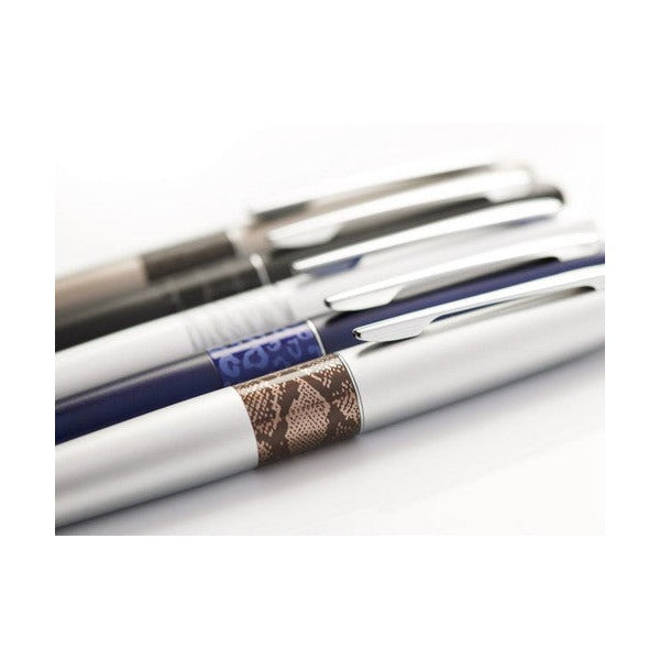 Pilot MR2 Premium Ballpoint Pen Medium White Tiger Barrel Black Ink