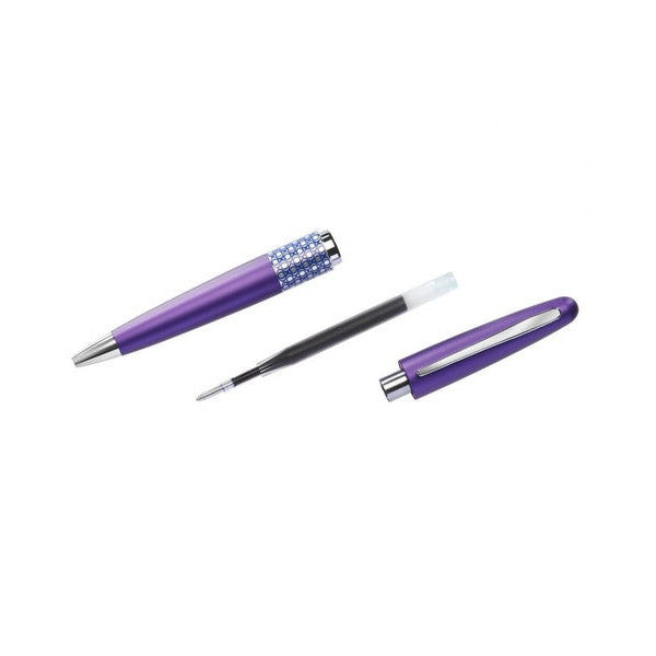 Pilot MR3 Retro Pop Premium Ballpoint Pen Medium Red Wave Black Ink
