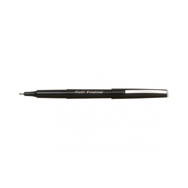 Pilot Original Fineliner Pen 0.4mm Black Box of 12