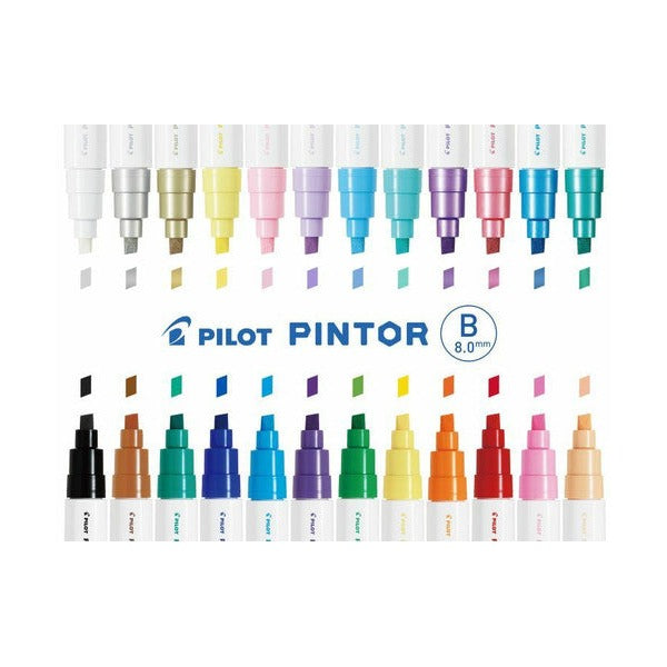 Pilot Pintor Paint Marker Broad Chisel Tip Orange
