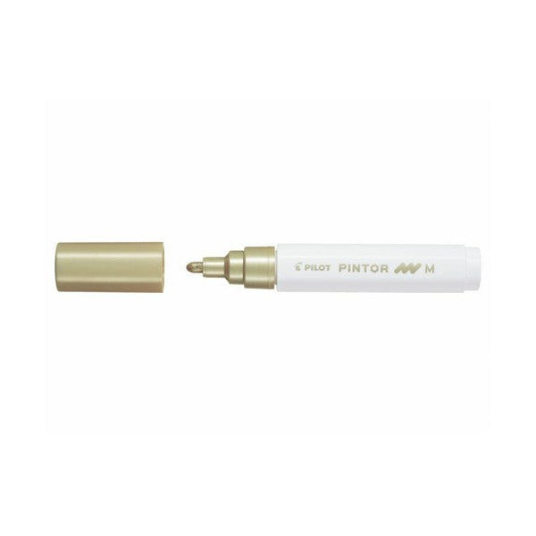 Pilot Pintor Paint Marker Medium Tip Gold