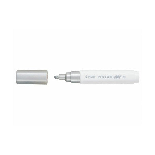 Pilot Pintor Paint Marker Medium Tip Silver